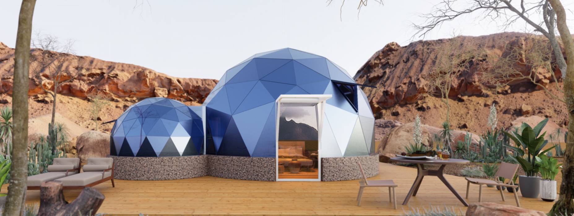 杂多县球形智能光伏玻璃星空房